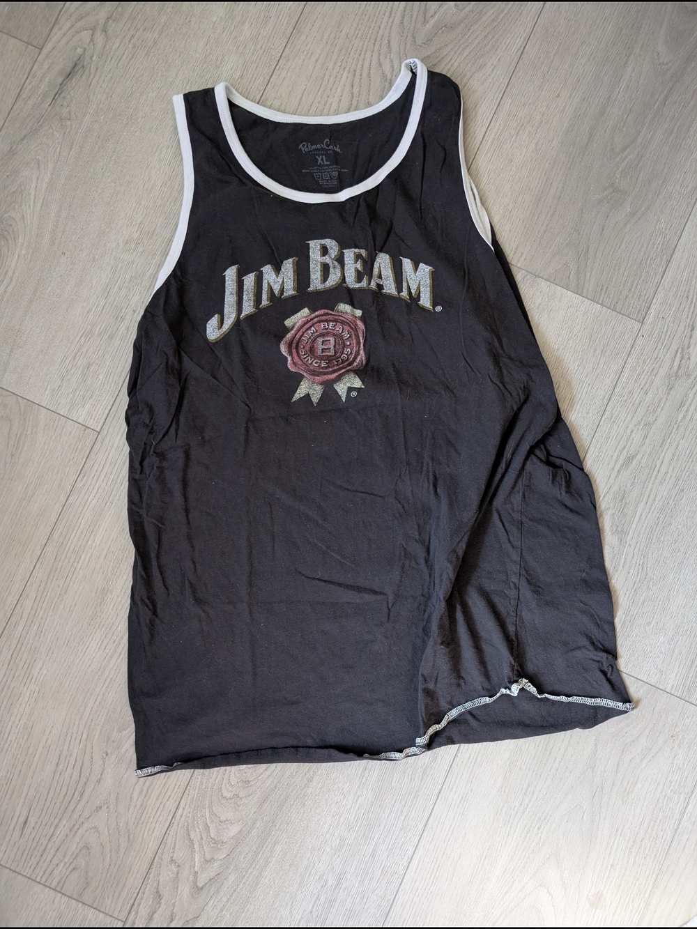 Jim Beam Black Logo Tank Top